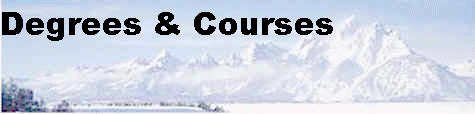 Degrees & Courses